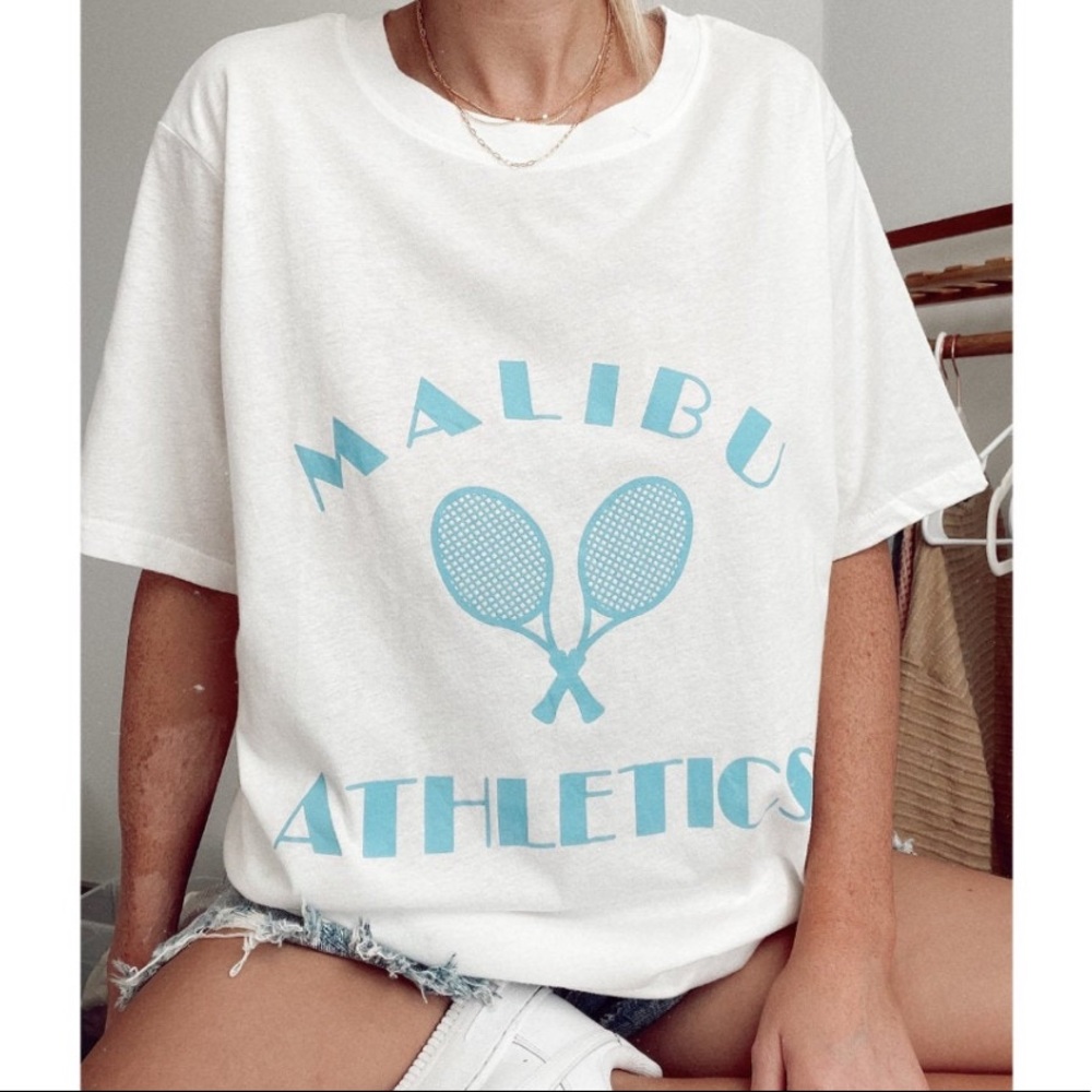 Fashion Nova vintage-Marley Malibu Athletics Tee